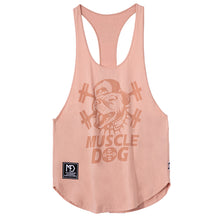 Load image into Gallery viewer, MuscleDog Stringer Y-Back Muscle Workout Tank Top