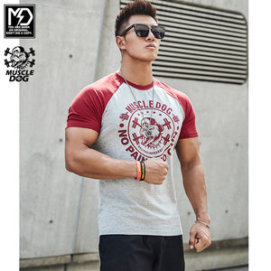 MuscleDog Short Sleeve Raglan T-Shirt