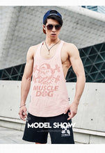 Load image into Gallery viewer, MuscleDog Stringer Y-Back Muscle Workout Tank Top
