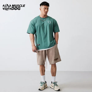 MuscleDog Chinese Character series T-shirt