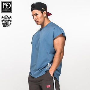 MuscleDog Will Power Cap Sleeve Workout T-Shirt