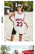Load image into Gallery viewer, MuscleDog lady’ Basketball Jersey (One size)