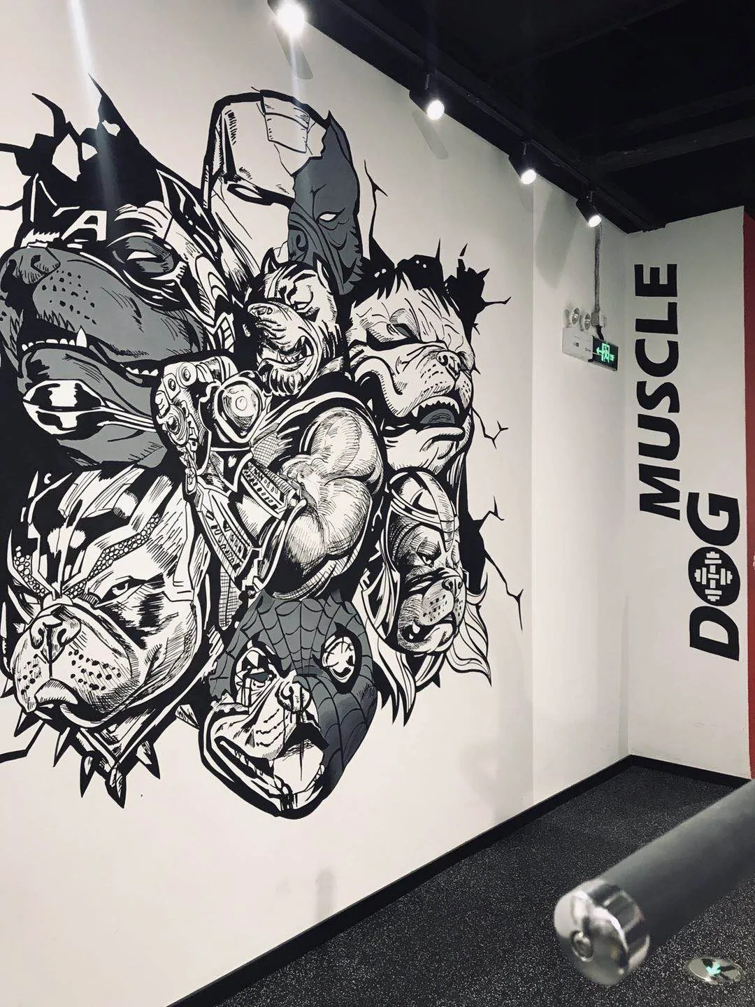 MuscleDog gym apparel lifestyle shot