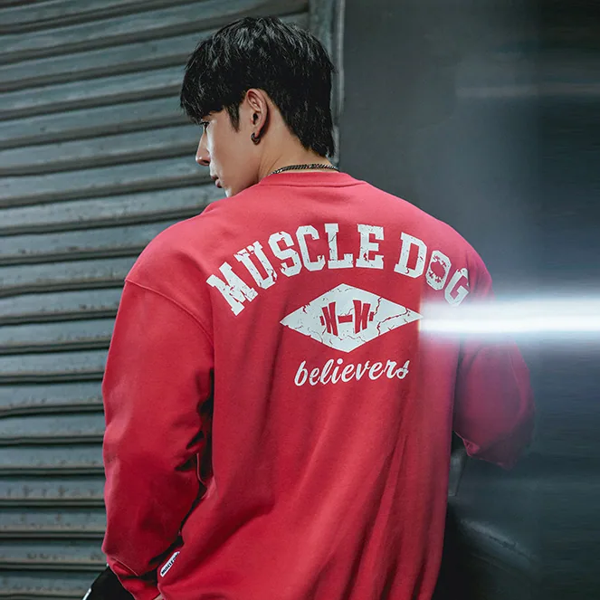 Muscle Dog Crew Neck Sweatshirt — view 2
