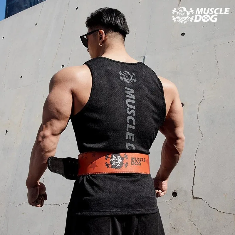 MuscleDog & AMP Leather Training Belt — view 2