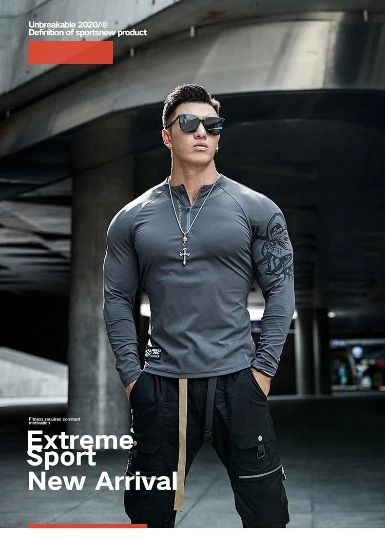 MuscleDog Dry-Fit LongSleeve Running Shirt — view 2