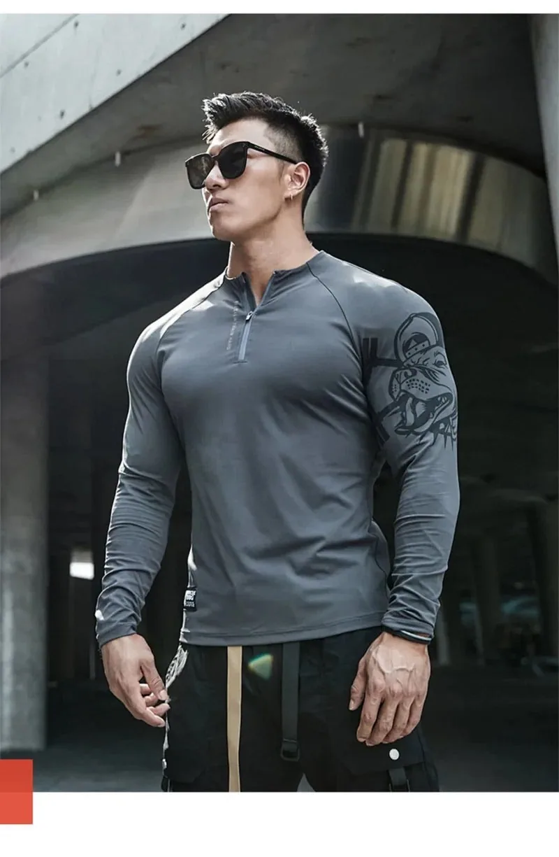 MuscleDog Dry-Fit LongSleeve Running Shirt — view 3