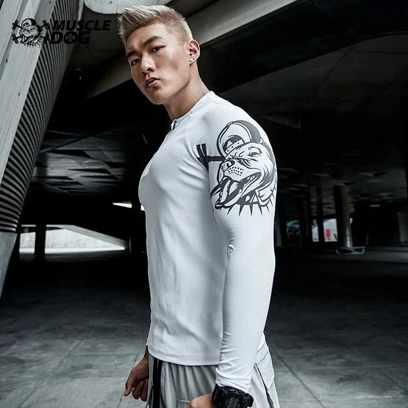 MuscleDog Dry-Fit LongSleeve Running Shirt — view 6