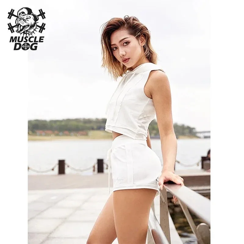 MuscleDog Lady’s Outfit ( Hoodie & Shorts ) — view 2