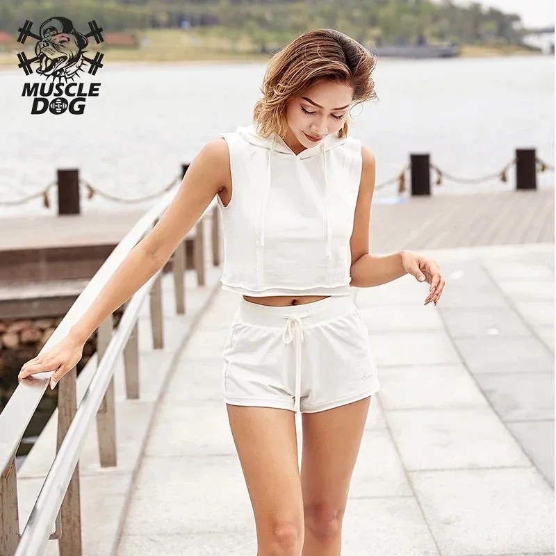 MuscleDog Lady’s Outfit ( Hoodie & Shorts )