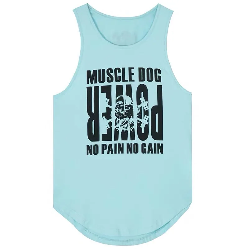 MuscleDog Men's Quick Dry Sport Tank Top for Bodybuilding Gym Athletic Training Tank — view 6