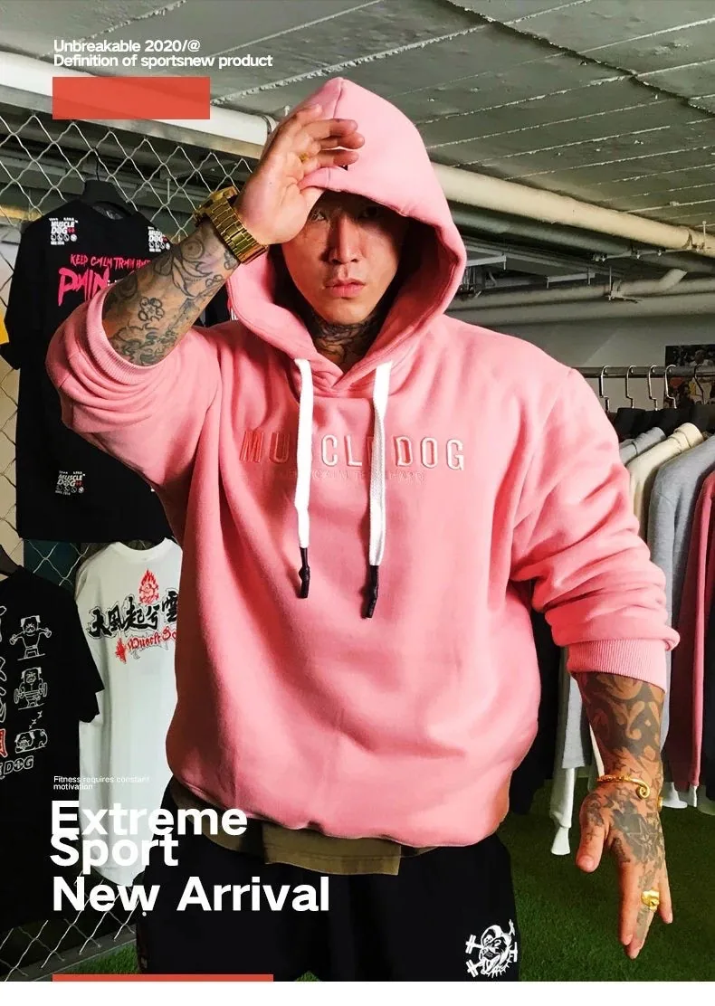 MuscleDog Plus Velvet Sweater — view 3