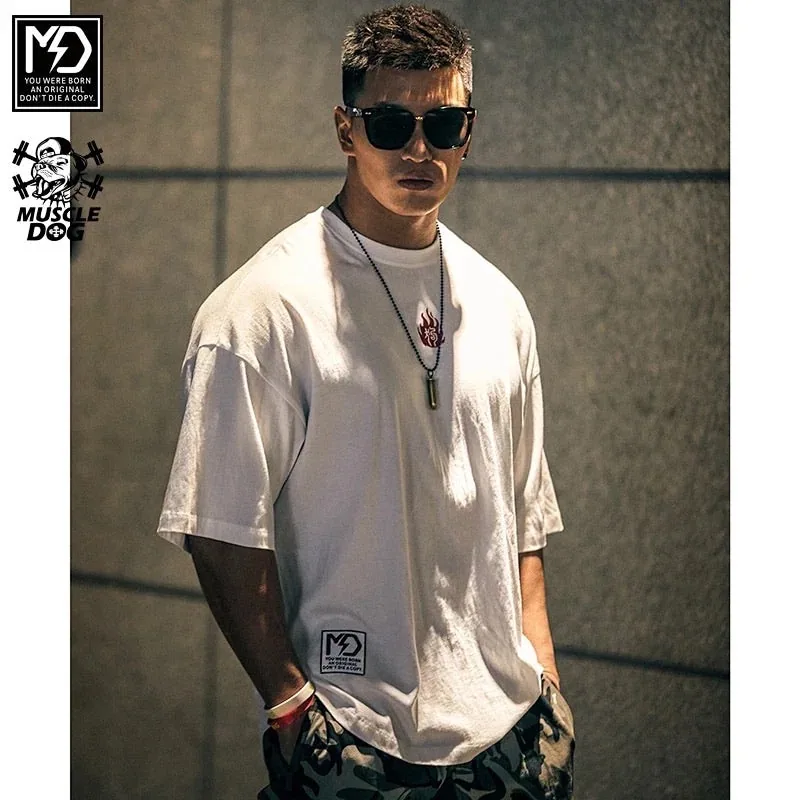 MuscleDog “Sengoku Situation” Chinese Character Half-sleeve shirt — view 2