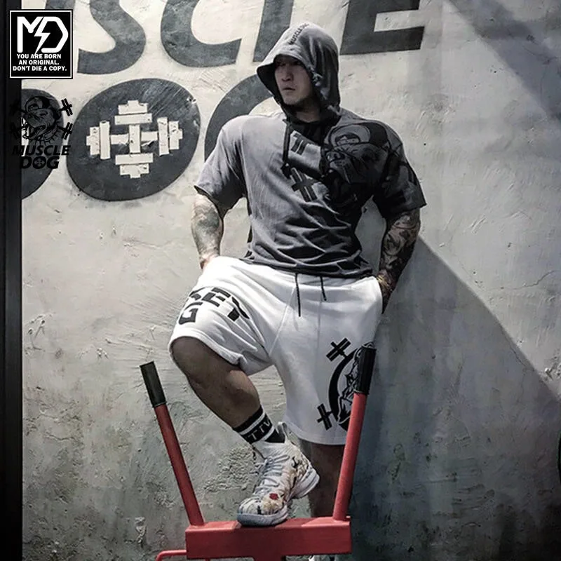 MuscleDog Short Sleeve Hoodie — view 2