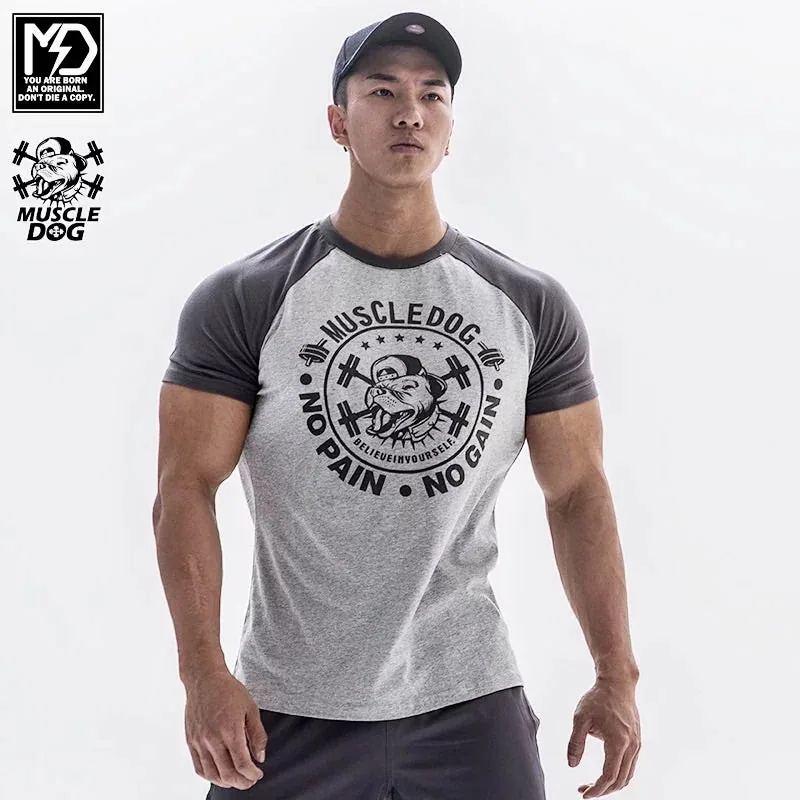 MuscleDog Short Sleeve Raglan T-Shirt — view 3