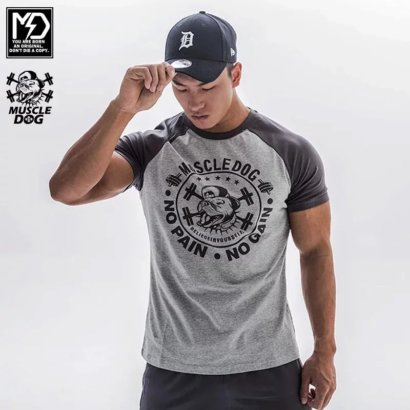 MuscleDog Short Sleeve Raglan T-Shirt — view 4