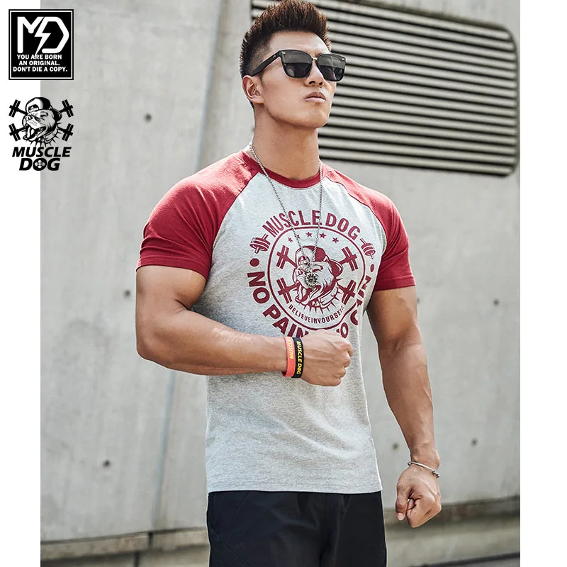 MuscleDog Short Sleeve Raglan T-Shirt — view 5
