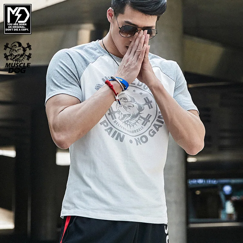 MuscleDog Short Sleeve Raglan T-Shirt — view 6