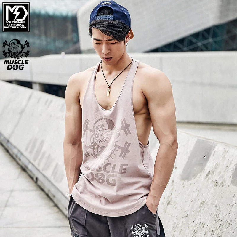 MuscleDog Stringer Y-Back Muscle Workout Tank Top — view 3