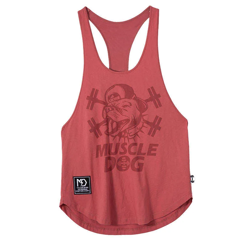 MuscleDog Stringer Y-Back Muscle Workout Tank Top — view 4
