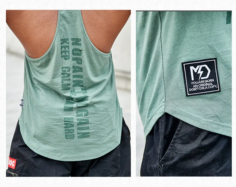 MuscleDog Stringer Y-Back Muscle Workout Tank Top — view 5