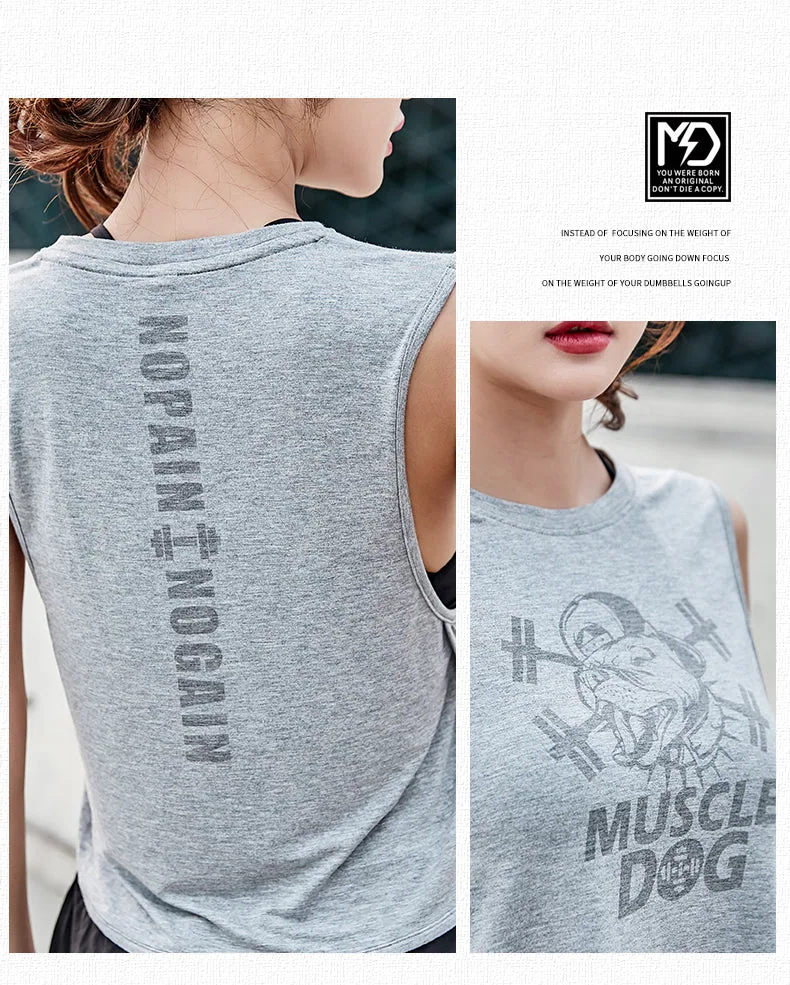 MuscleDog Women's Viscose Tank — view 6