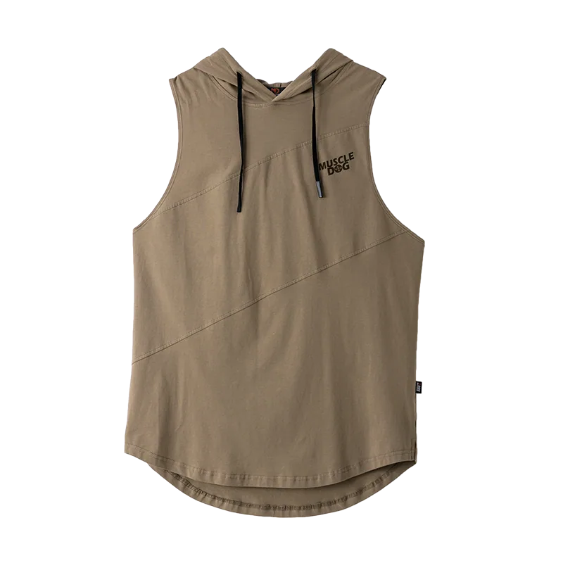 MuscleDog Workout Sleeveless Hoodie — view 5