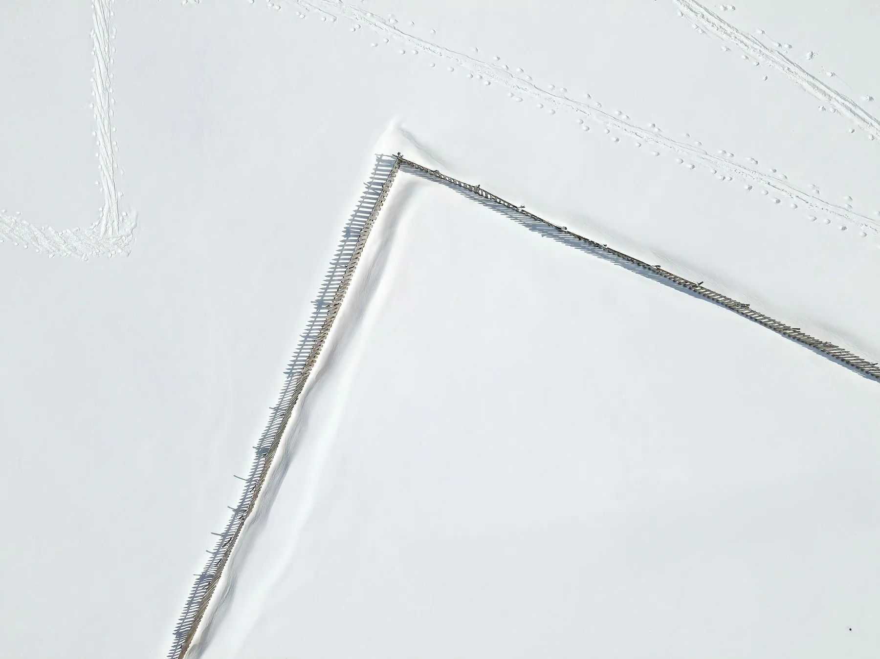 Close detail of a stitched seam corner