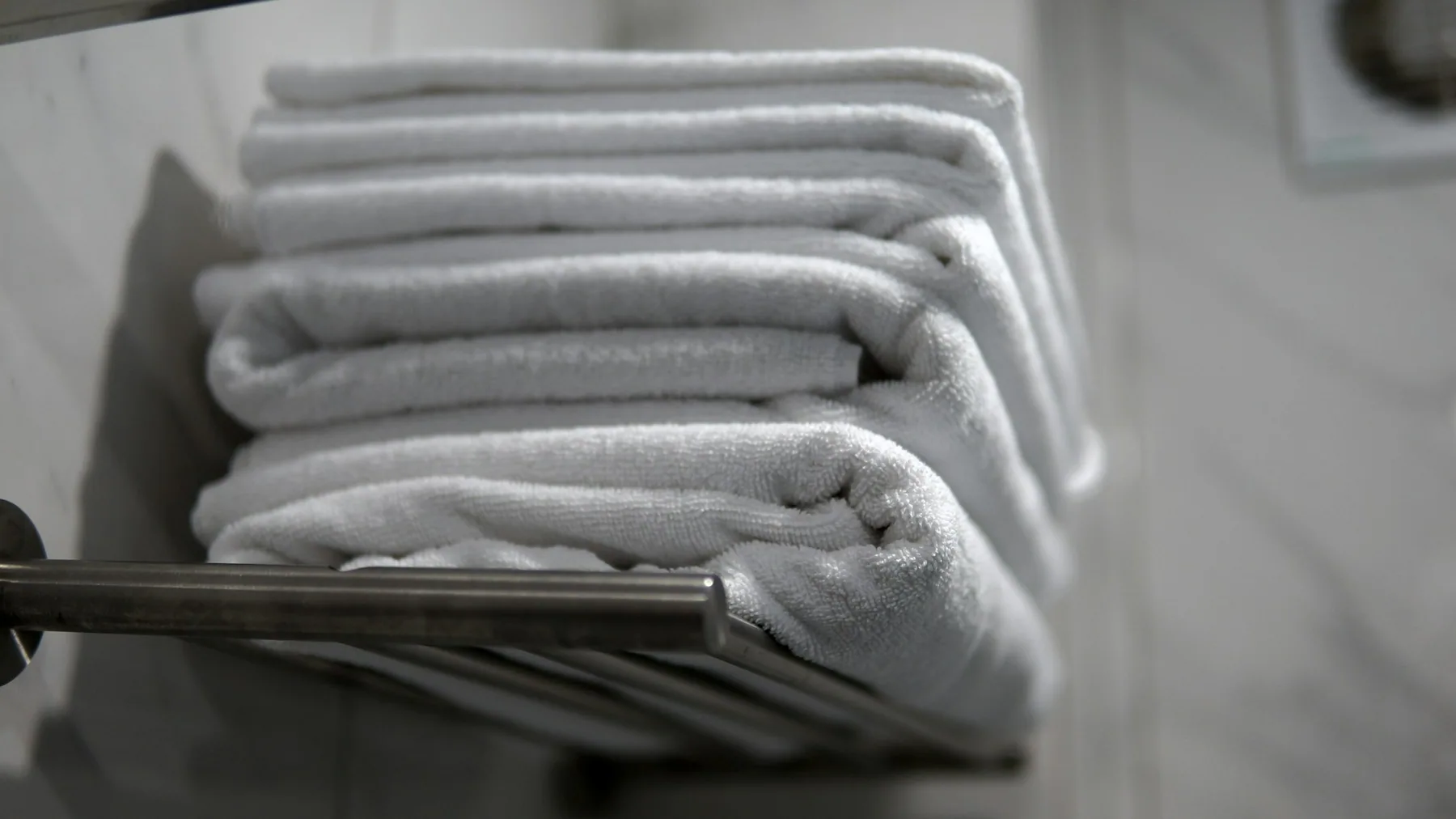 Macro detail of a grey woven fabric