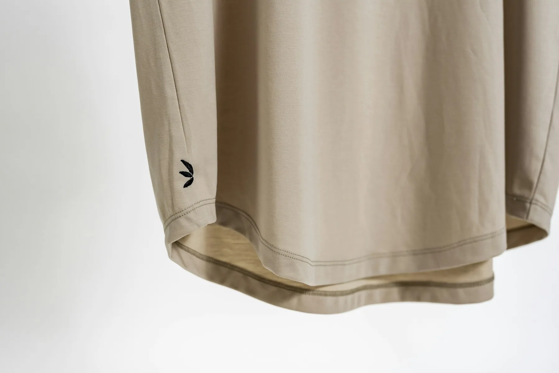 MuscleDog training shorts showing the waistband and flat drawcord